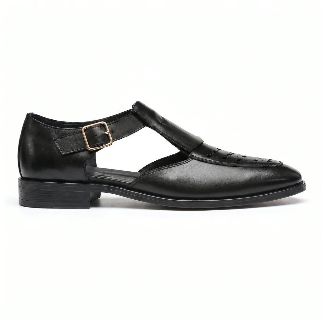 Sereno Fisherman Sandal - Black