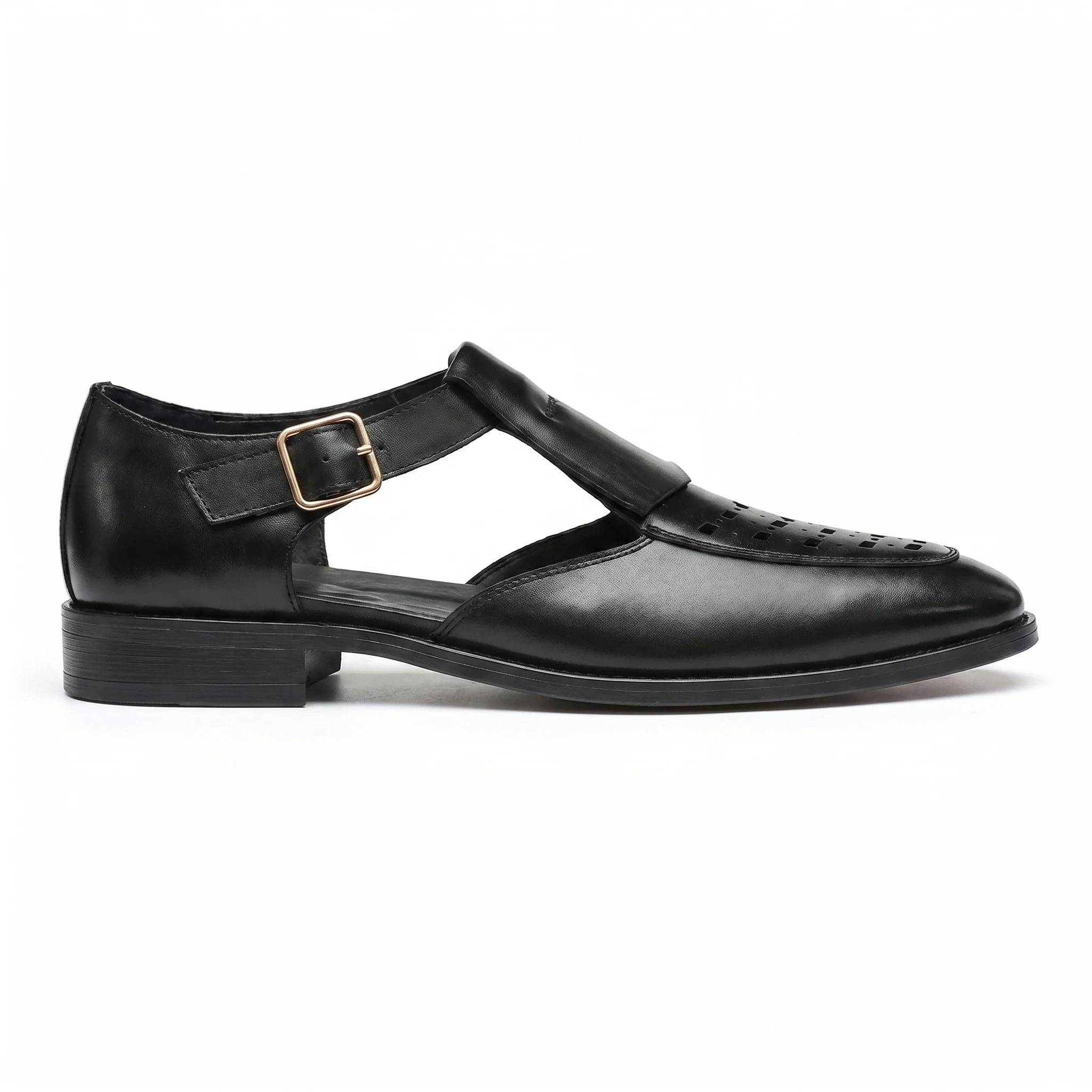 Sereno Fisherman Sandal - Black