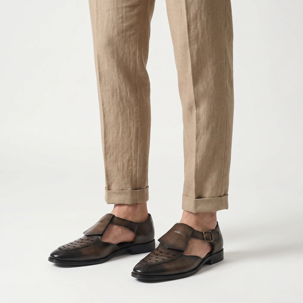 Sereno Fisherman Sandal - Coffee
