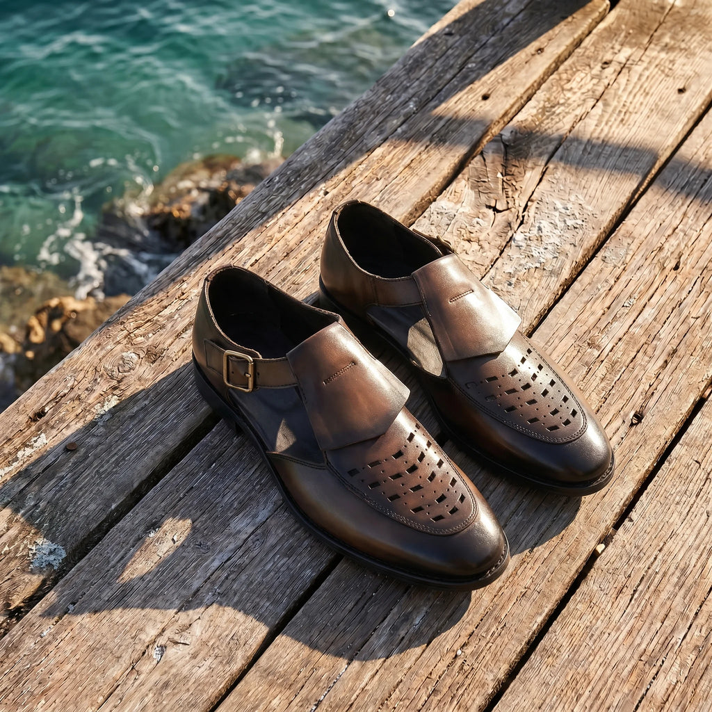 Sereno Fisherman Sandal - Coffee