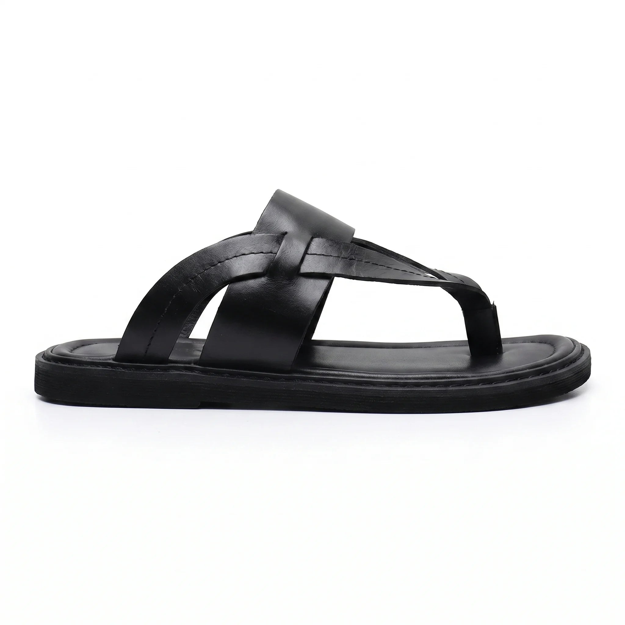 Valence Toe-Loop Sandal - Black