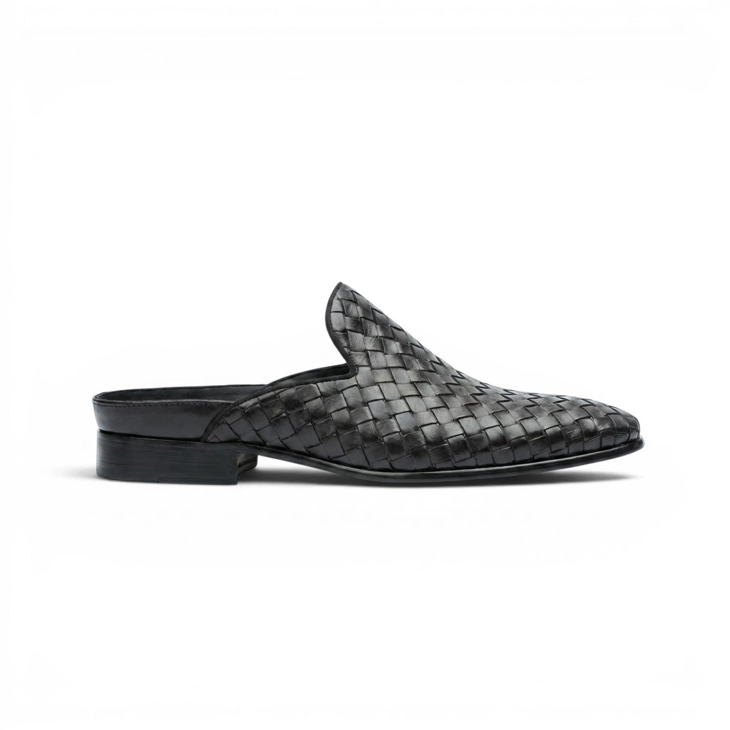 Intreccio Mule Loafer - Black