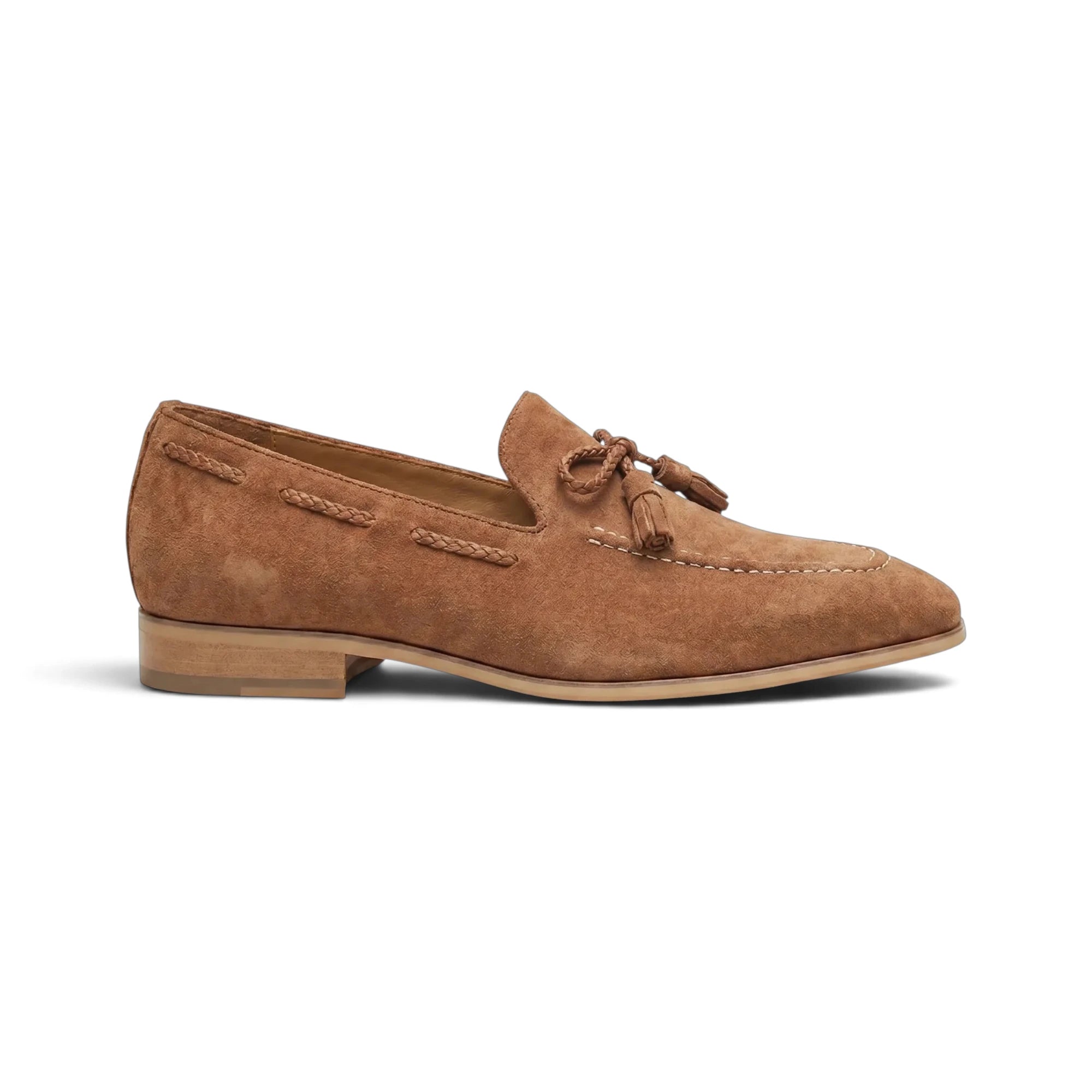 Luciano Tassel Loafer - Caramel