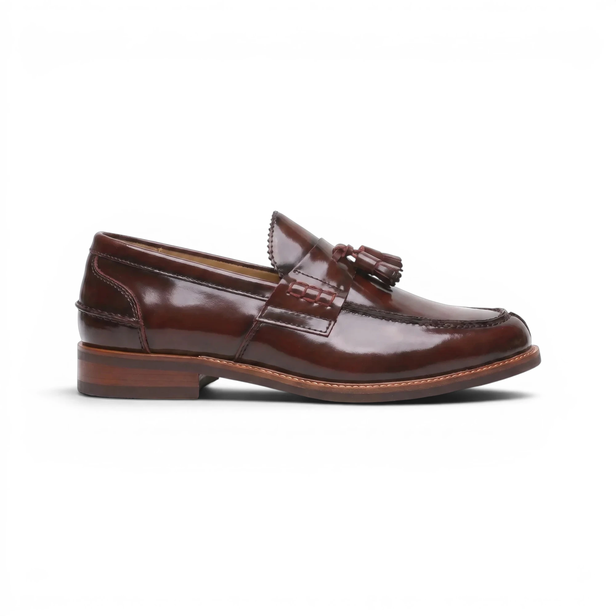 Merelain Tassel Loafer - Wine Red