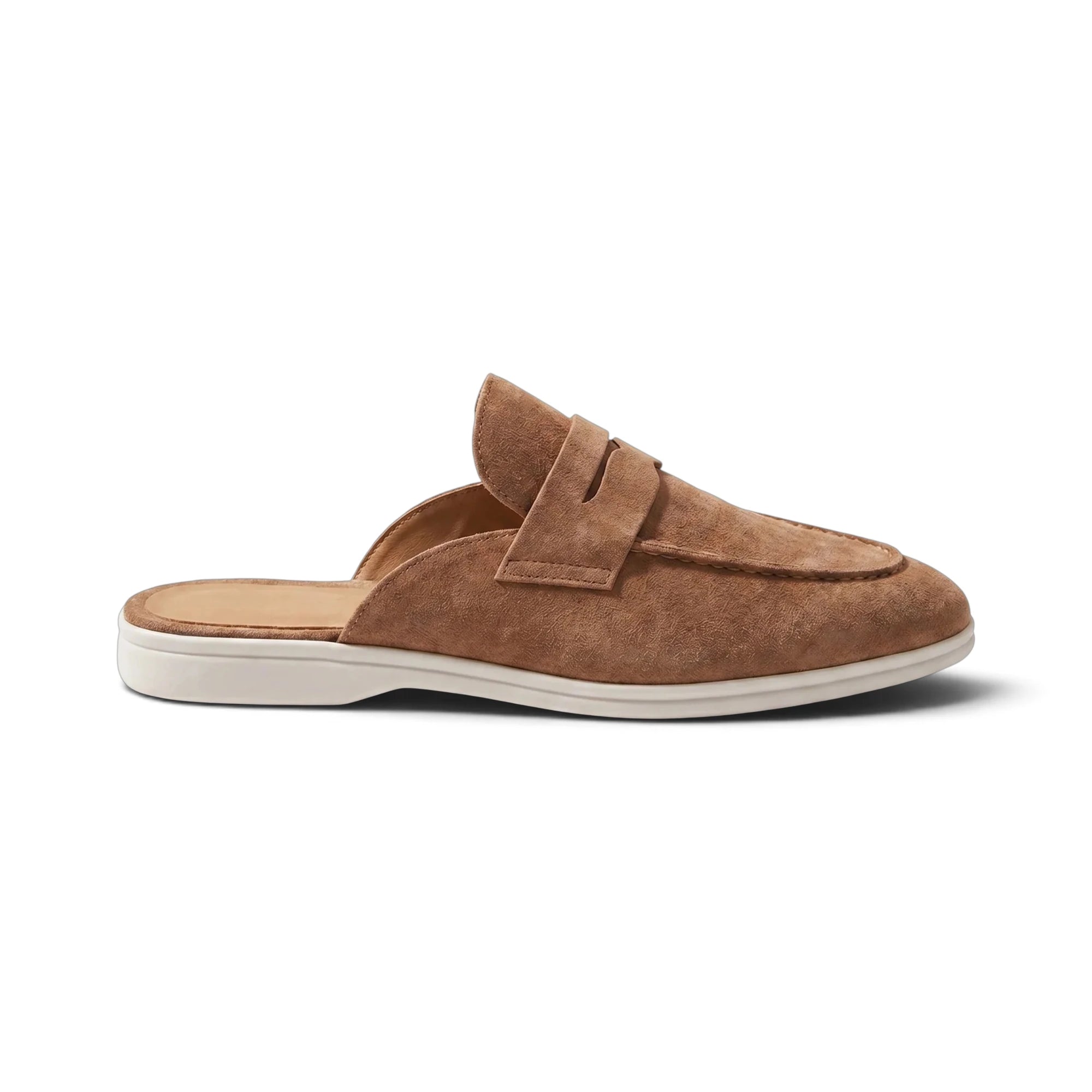Meridian Loafer Mule - Caramel