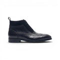 Regent Semi-Brogue Chukka Boot  - Black