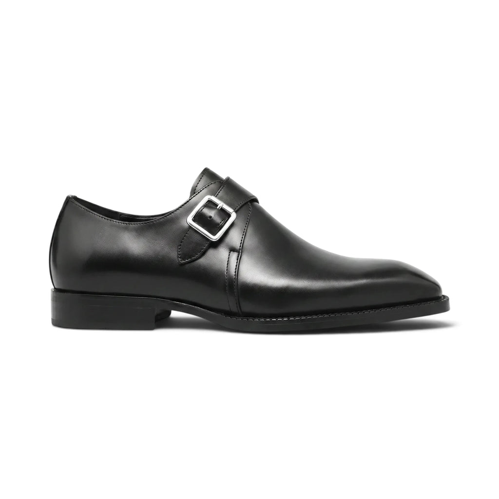 Romano Monk Strap - Black