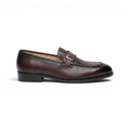 Santoro Monk Strap Loafer - Cognac Brown