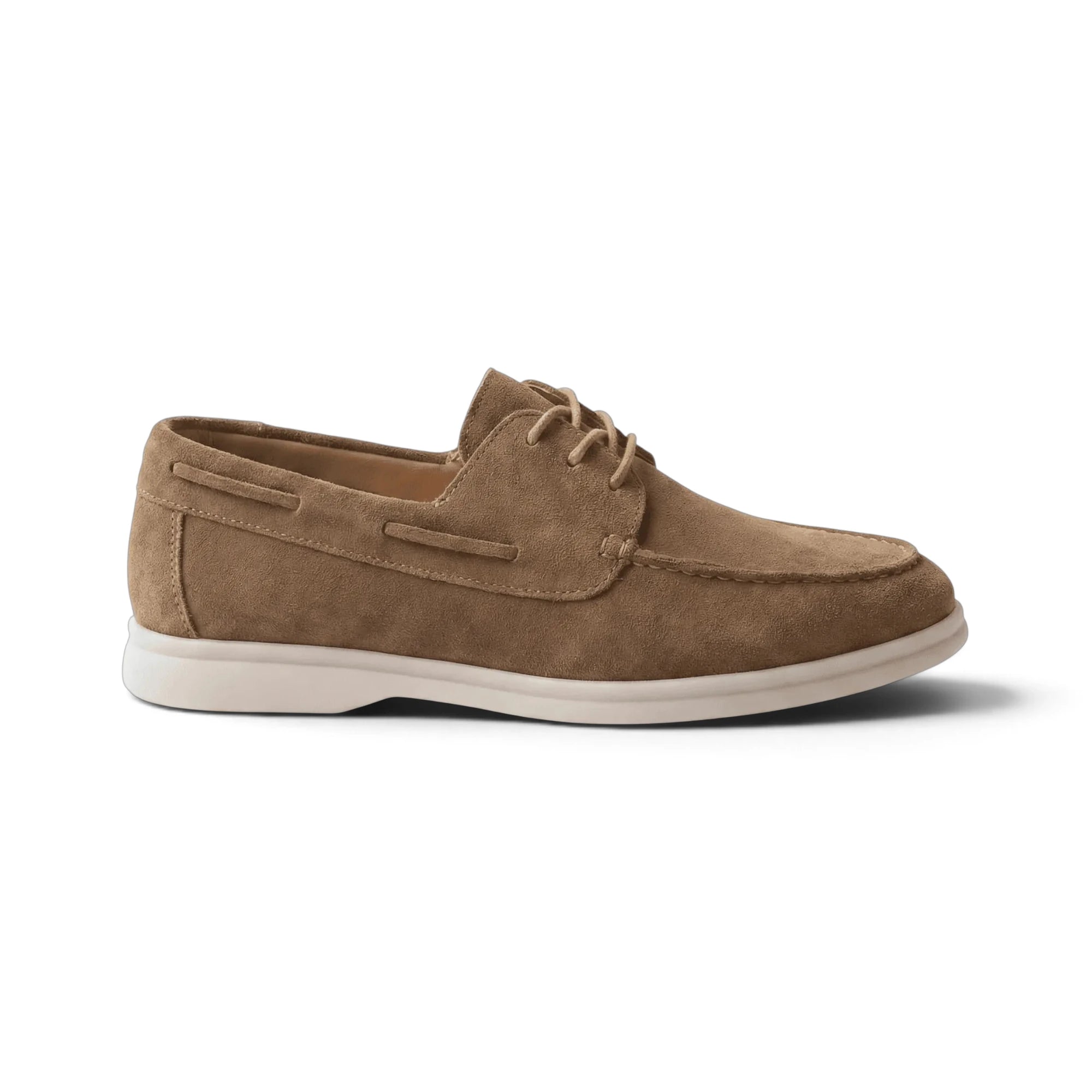 Siena Lace-Up Loafer - Brown