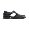 Trama Fisherman Sandal - Black